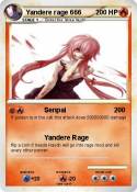 Yandere rage
