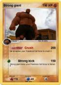 Strong giant