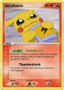 sad pikachu