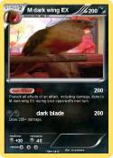 M dark wing