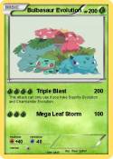 Bulbasaur Evolu