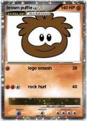 brown puffle