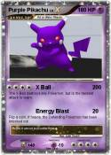 Purple Pikachu