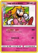 luigi with a