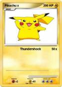 Pikachu x