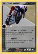 MOTO DE lORENZO