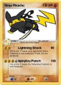 Ninja Pikachu
