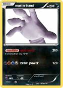 master hand
