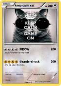 keep calm cat