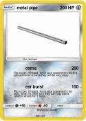 metal pipe