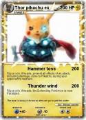 Thor pikachu ex