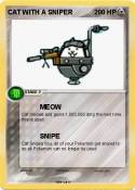 CAT WITH A SNIP