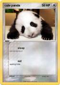 cute panda