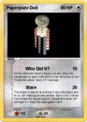 Paperplate Doll