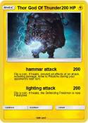 Thor God Of