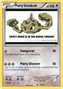 Party Geodude