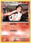 no justin biber