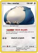 thicc snorlax