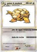 golem & psyduck