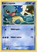 Bule's squirtle