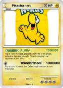 Pikachu nerd