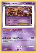 mewtwo x Lv.80