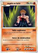 vegeta en furie