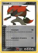 zoroark x