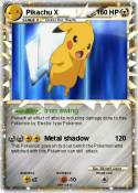 Pikachu X