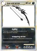 bow and arrow