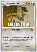 emergerd girl