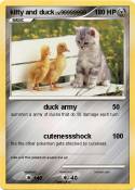 kitty and duck
