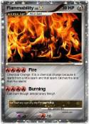 Flammability