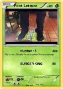 Foot Lettuce
