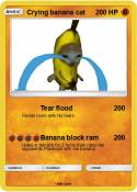 Crying banana
