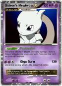 Gideon's Mewtwo
