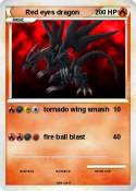 Red eyes dragon