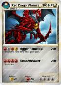 Red DragonFlame