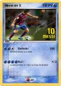 Messi niv X