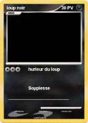 loup noir
