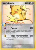 Mari's Raichu