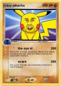 crazy pikachu