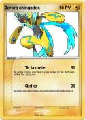 Zerora chingado