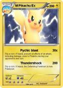 M Pikachu Ex