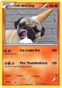 evil devil pug