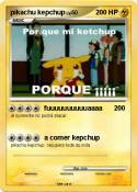 pikachu kepchup
