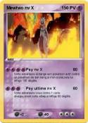 Mewtwo nv X