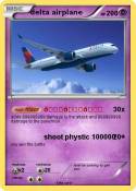 delta airplane