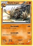 skyrim dragon