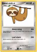 Kawaii sloth